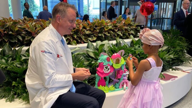 Andrew M. Evens: Playing With 5-year-old Sirena, Who is Battling Leukemia, Was the Best Part of the Day