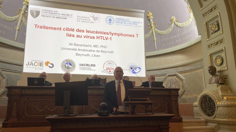 Mohamad Mohty: Proud of Prof Ali Bazarbachi, a newly elected member of the national academy of medicine in France