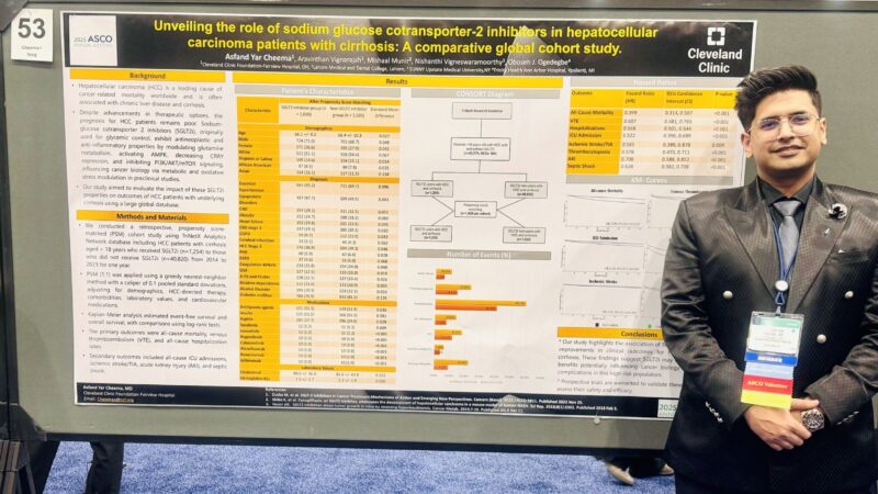 Asfand Yar Cheema: Deeply Honored to Present Our Research at ASCO25 and ASCOTECAG