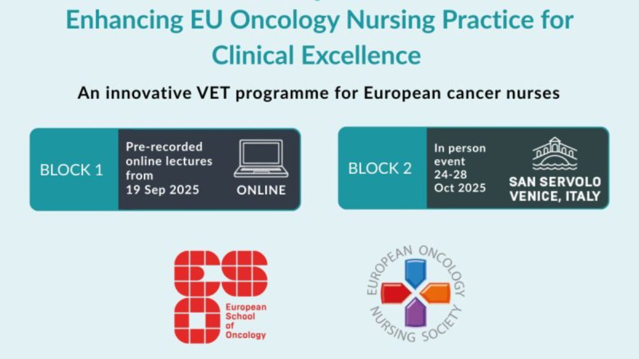 Last call to apply for the ECLIPTIC Programme – European School of Oncology