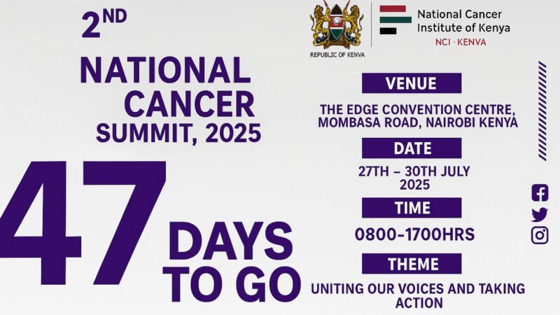 Countdown to the National Cancer Summit: Uniting Our Voices and Taking Action – National Cancer Institute of Kenya