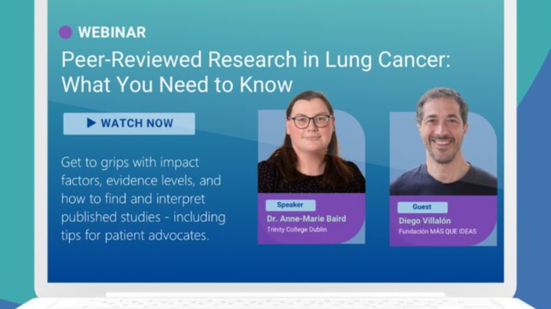 Webinar on Lung Cancer Research with Expert Tip – Lung Cancer Europe