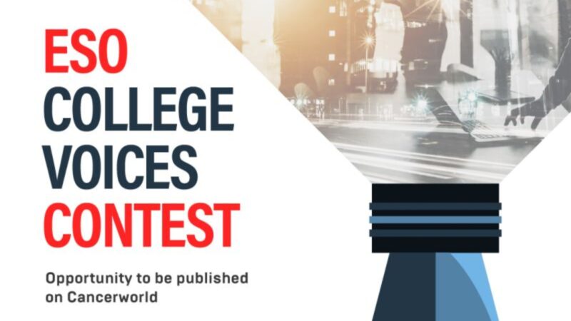 European School of Oncology Launches Writing Contest on Social Media’s Role in Cancer Care