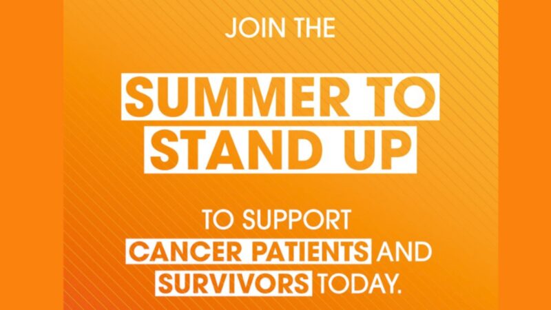 Join the Summer To Stand Up Campaign and Support Cancer Research – Stand Up To Cancer
