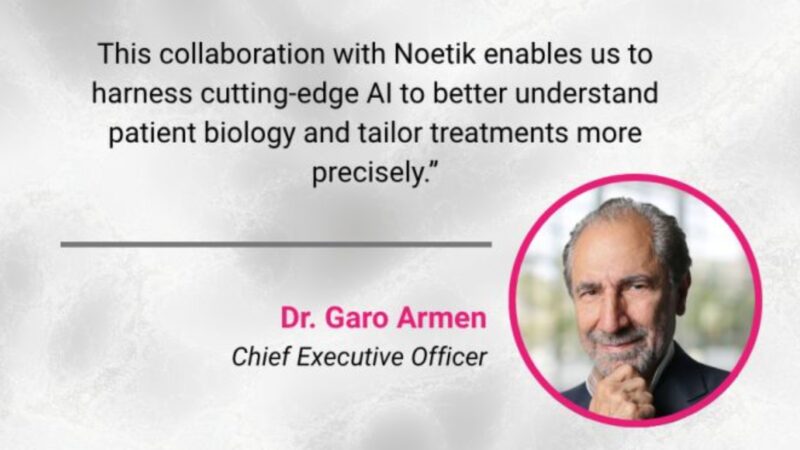 Agenus and Noetik Partner to Develop Predictive Biomarkers for BOT/BAL Treatment Using AI