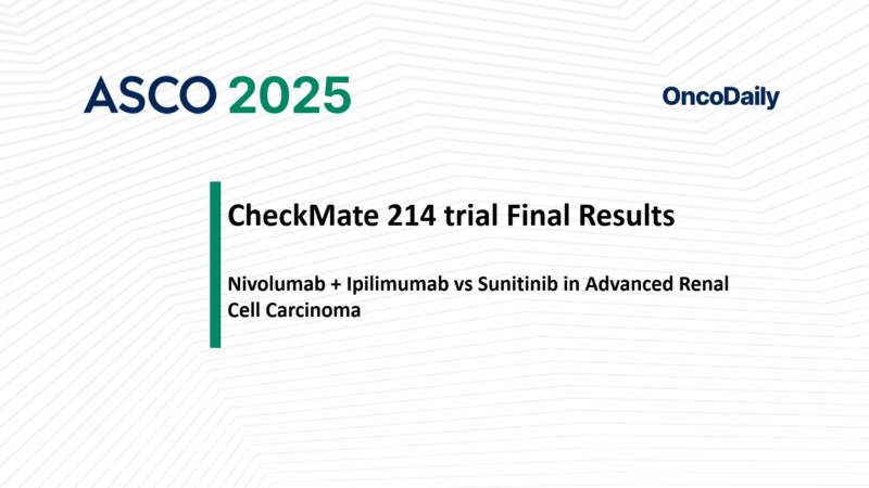 CheckMate 214 Trial Final 9-Year Results at ASCO 2025: Nivolumab Plus Ipilimumab Continues to Show Long-Term Survival Benefit in Advanced Renal Cell Carcinoma