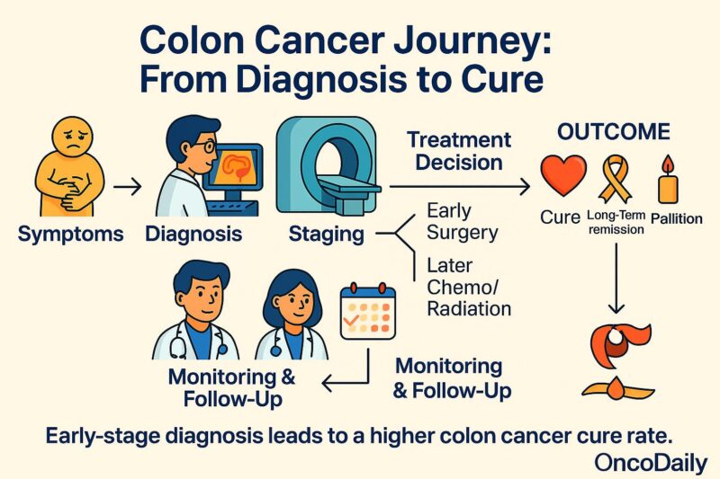 colon cancer cure rate