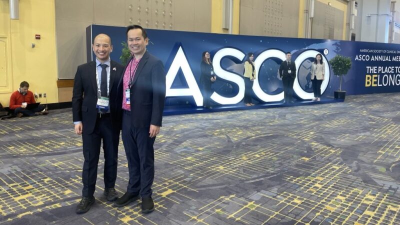 Edward Christopher Dee Shared ASCO25 Participation and Mentorship by Paul Nguyen