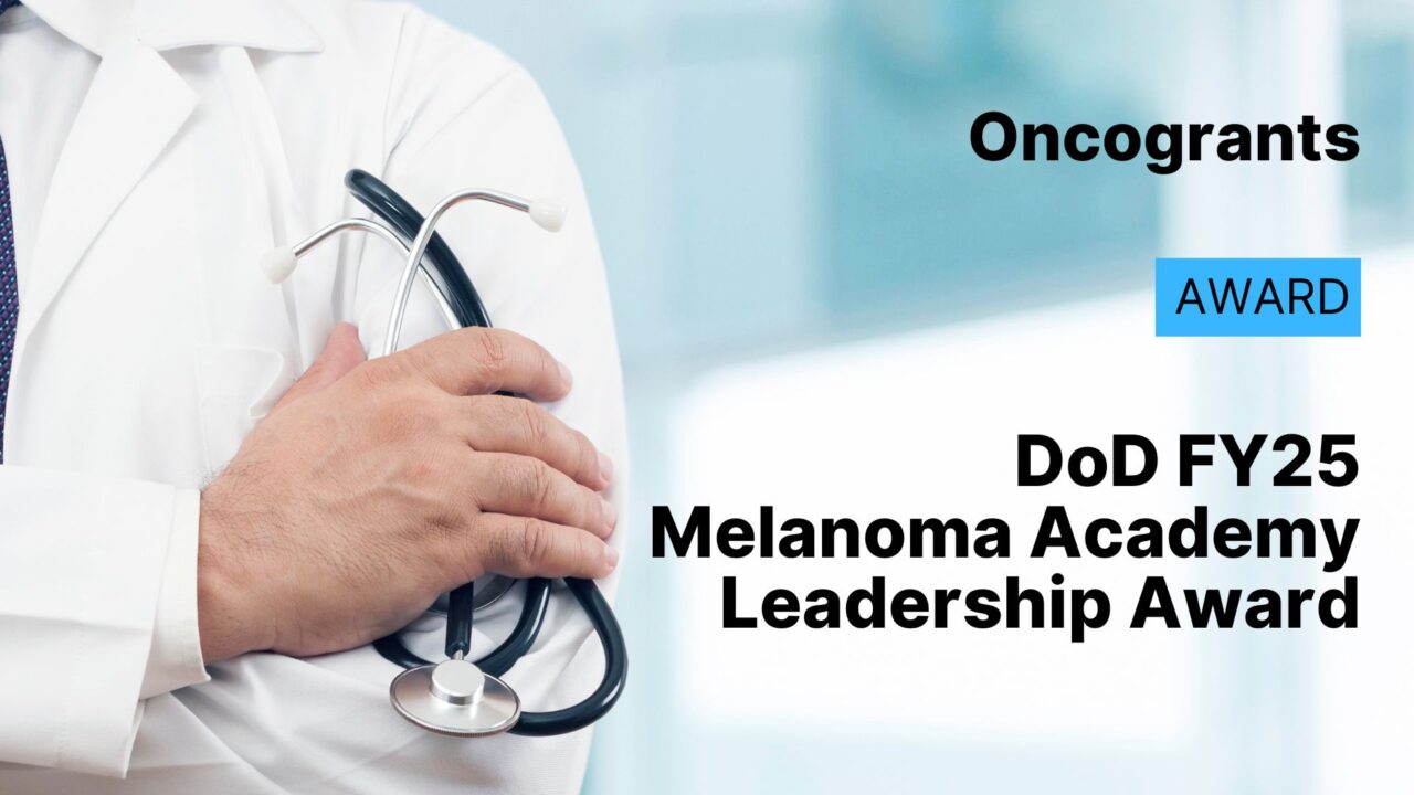 DoD FY25 Melanoma Academy Leadership Award