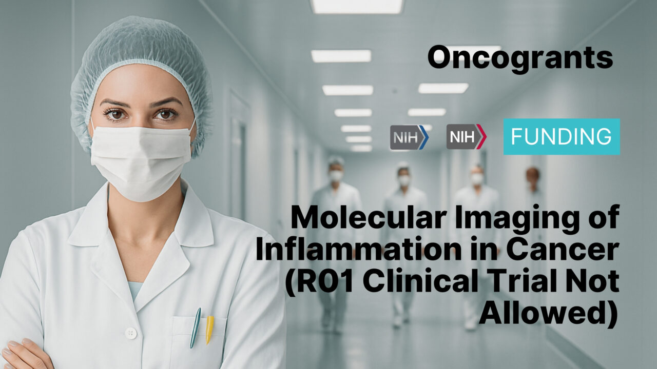 Molecular Imaging of Inflammation in Cancer (R01 Clinical Trial Not Allowed)
