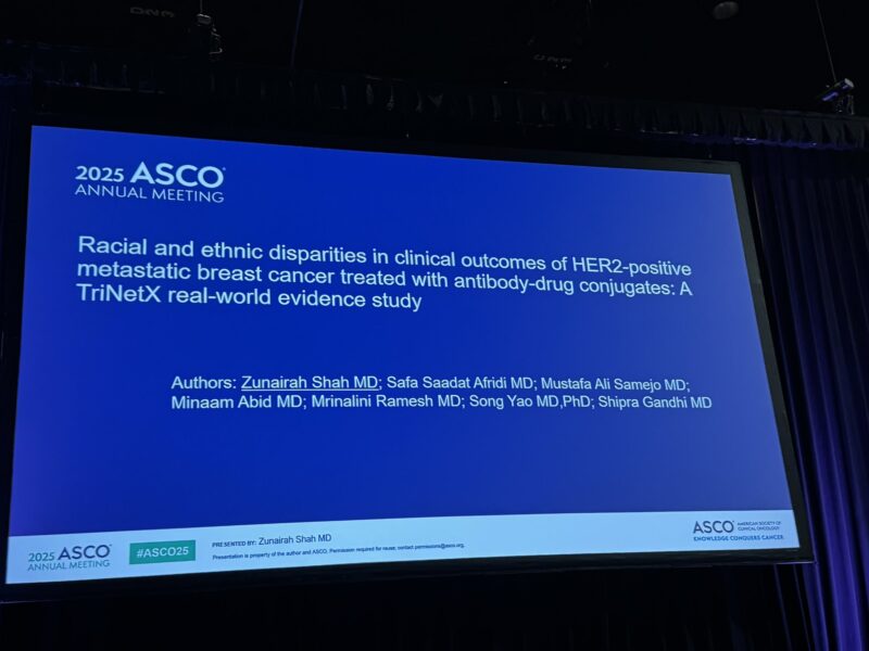 Armando Orlandi: Racial Disparities in HER2+ Breast Cancer Outcomes at ASCO 2025