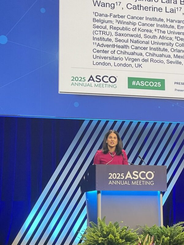Sarah Premji Shares ASCENT-04 Trial Outcomes in First-Line TNBC Treatment at ASCO 2025