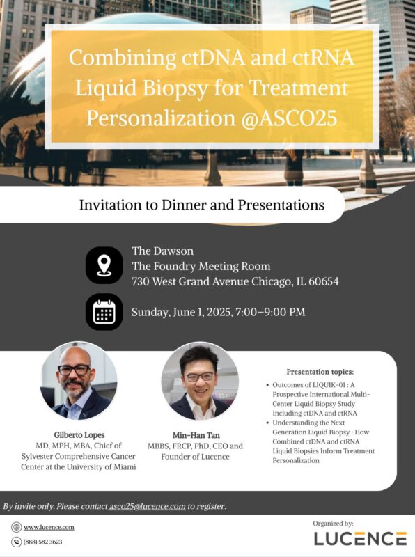 Gilberto Lopes: Combining ctDNA and ctRNA Liquid Biopsy for Treatment Personalization
