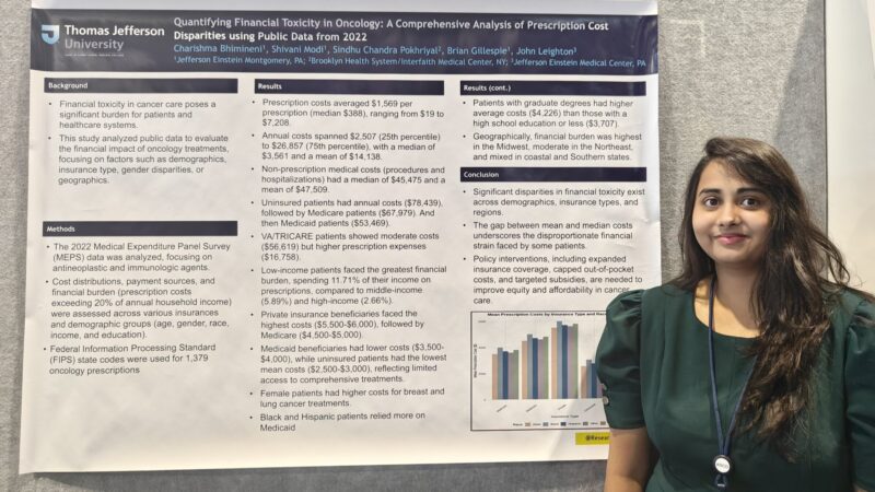 Shivani Modi: Honored to Present Our Poster on Quantifying Financial Toxicity in Oncology at ASCO25