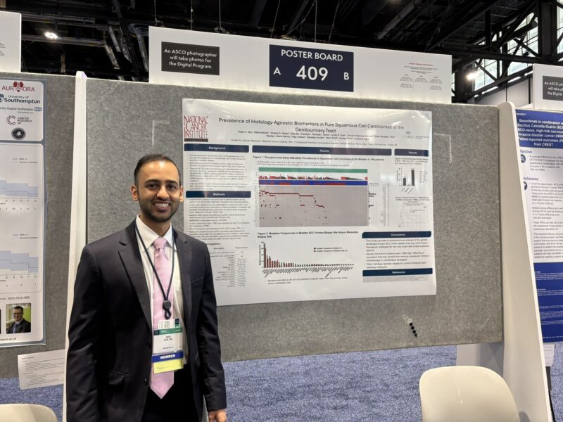 Andrea Apolo: Very proud of Saad Atiq for presenting data at ASCO25
