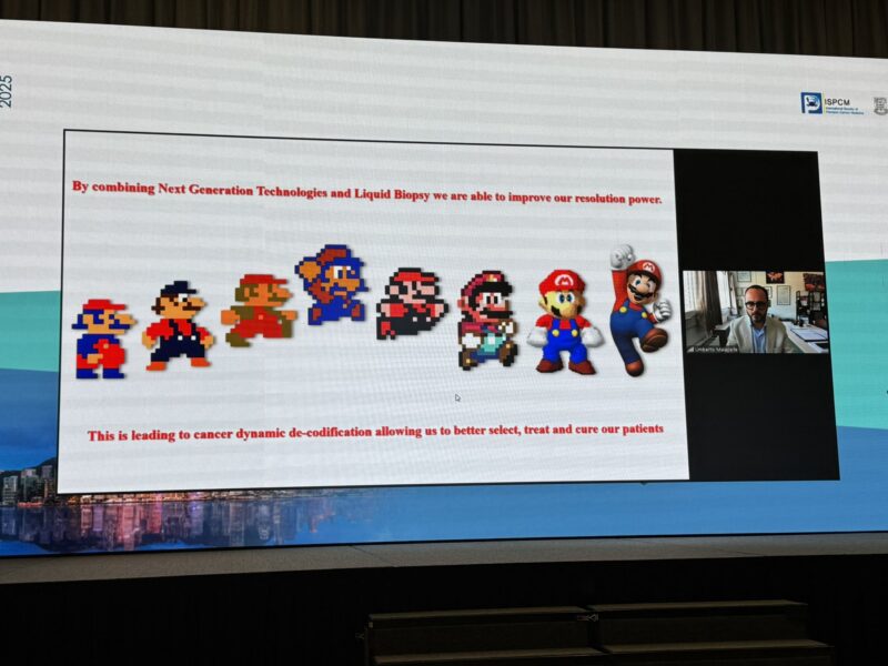 Herbert Loong: Amazing Talk by Umberto Malapelle on the Development of Liquid Biopsies at HKIOF25