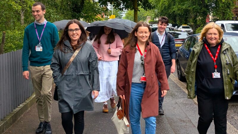 Kicking Off Men’s Health Week with a Walk and BBQ – The Patrick G Johnston Centre for Cancer Research