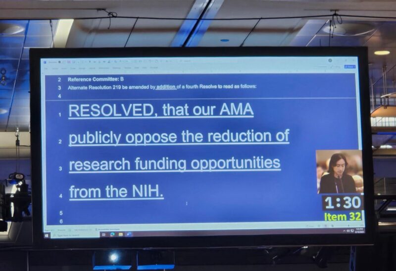 Ashley Love Sumrall: ASCO Delegation and Medical Students Unite to Urge AMA Against NIH Research Funding Cuts