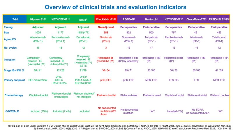 Katsuaki Maehara: Summary of Immunotherapies Early Stage NSCLC