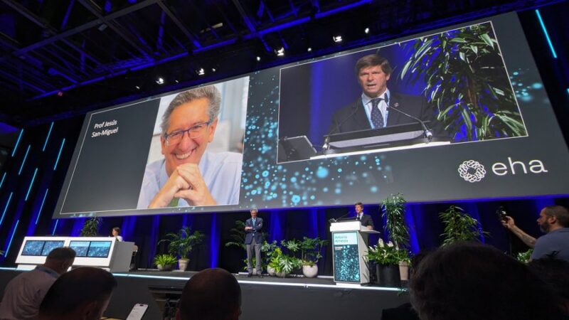 Juanjo Garcés: Jesus San-Miguel Has Received Prestigious Award at EHA 2025
