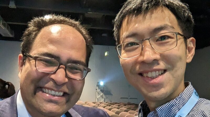 Yu-Hung Wang: With Great Pleasure to Meet Prof Naveen Pemmaraju at EHA2025