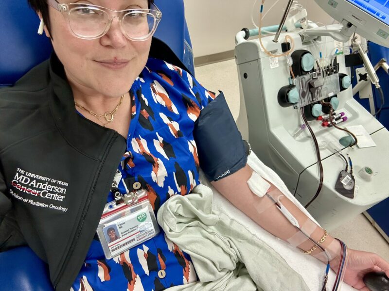 Fumiko Ladd Chino: Did You Know You Can Donate Blood in Honor of an MD Anderson Cancer Center Patient?