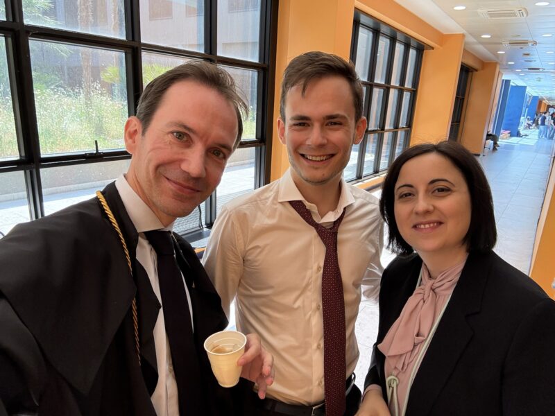 Andrea Necchi: SURE Trials are on a Graduation Thesis!