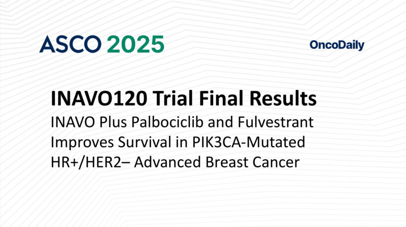 INAVO120 Trial Final OS Analysis: INAVO Plus Palbociclib and Fulvestrant Improves Survival in PIK3CA-Mutated HR+/HER2– Advanced Breast Cancer