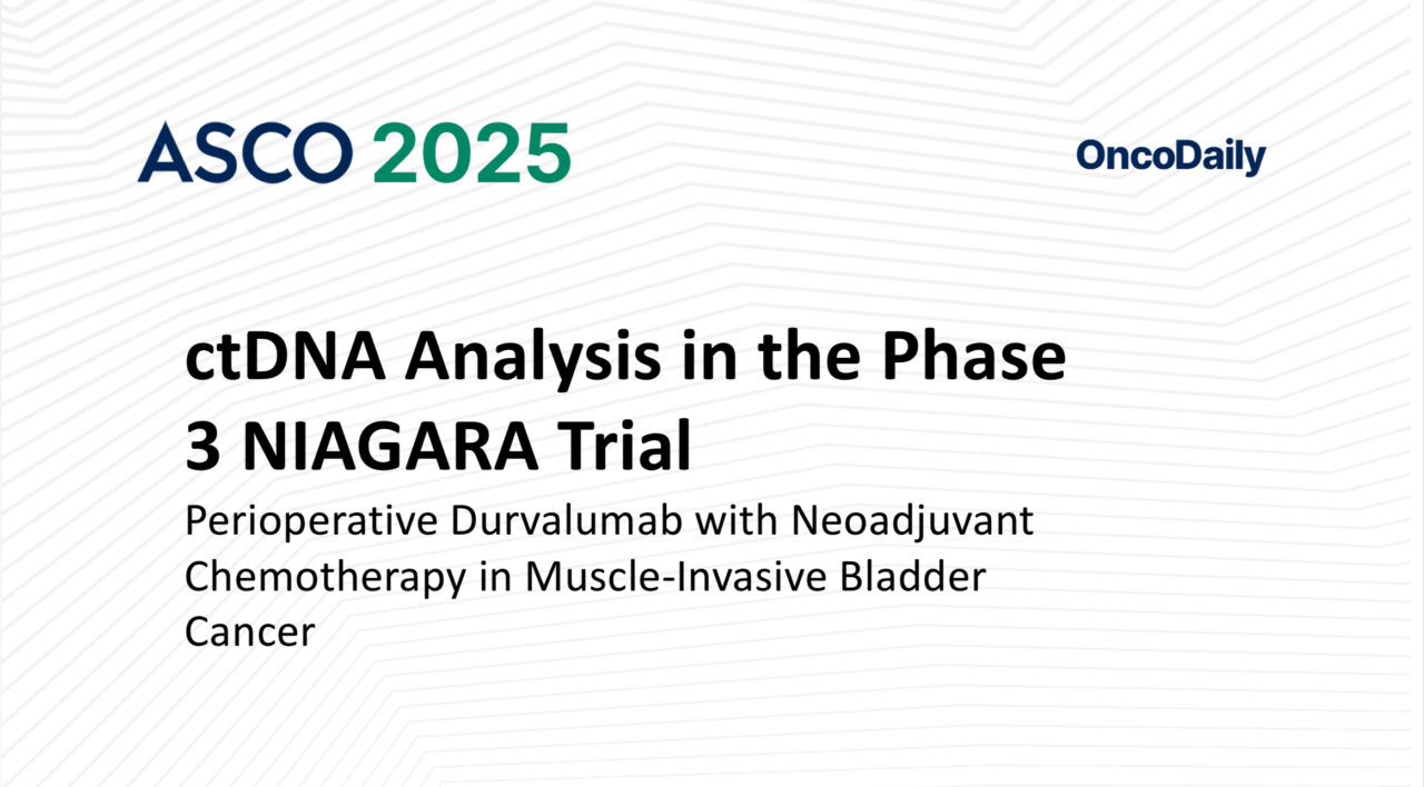 ctDNA Analysis in the Phase 3 NIAGARA Trial: Perioperative Durvalumab with Neoadjuvant Chemotherapy in Muscle-Invasive Bladder Cancer