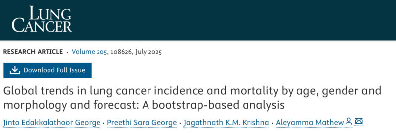 New Global Data Highlights How Lung Cancer is Changing Across Europe - Lung Cancer Europe