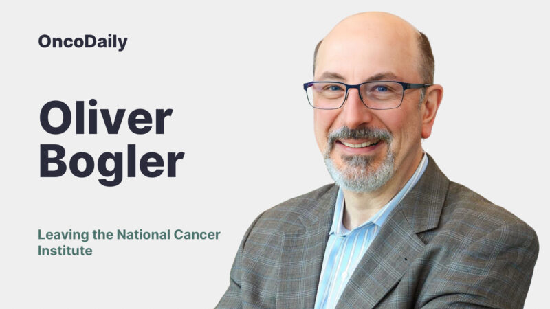 Dr. Oliver Bogler, PhD: Leaving the National Cancer Institute