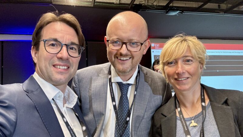 Icro Meattini: Amazing to Chair ESC-ESTRO Joint Session Alongside Mario Levis and Maja Maraldo on Cardio-Oncology at ESC 2025