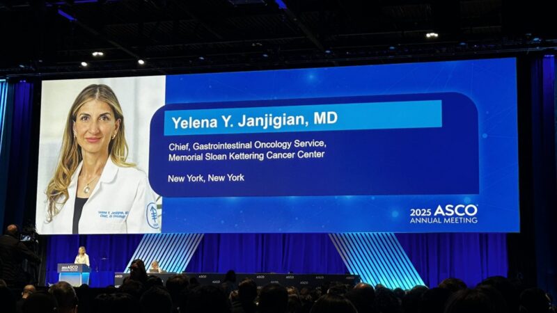 ICYMI from ASCO25: Yelena Y. Janjigian Shared Research from a Clinical Trial – MSKCC