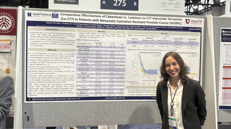 Nicolas Sayegh: Zeynep Irem Ozay Presented Real-World Data on Lutetium vs. Cabazitaxel in mCRPC at ASCO 2025