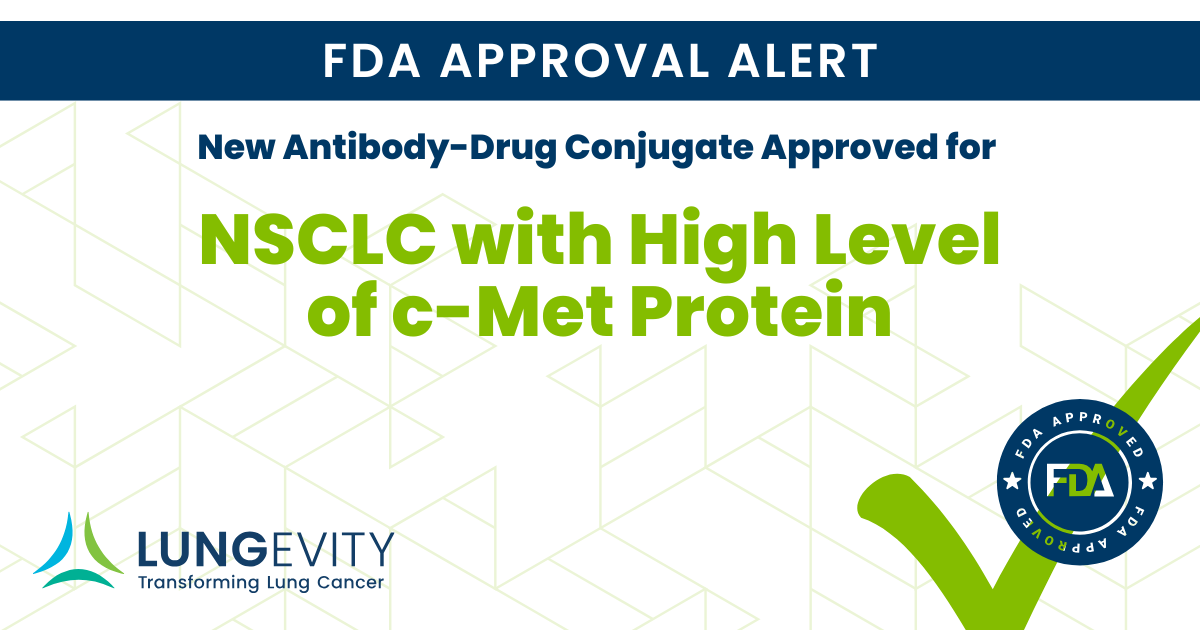 LUNGevity Foundation Highlighted FDA Approval on Telisotuzumab Vedotin (EMRELIS) in Advanced NSCLC