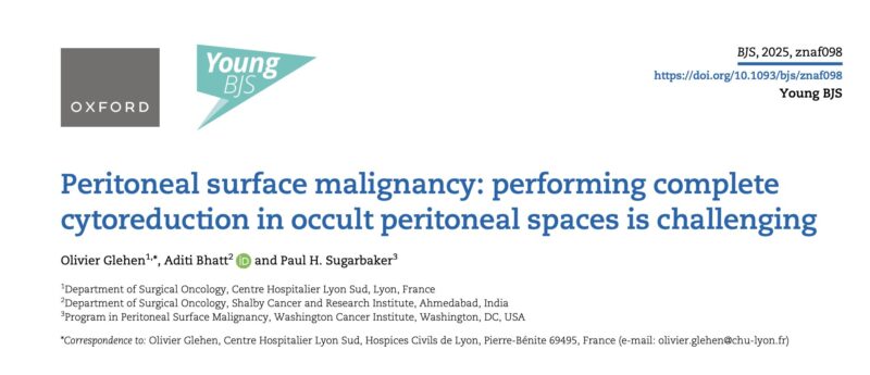Aditi Bhatt Shared Study on Challenges of Surgical Intervenions in Occult Peritoneal Spaces