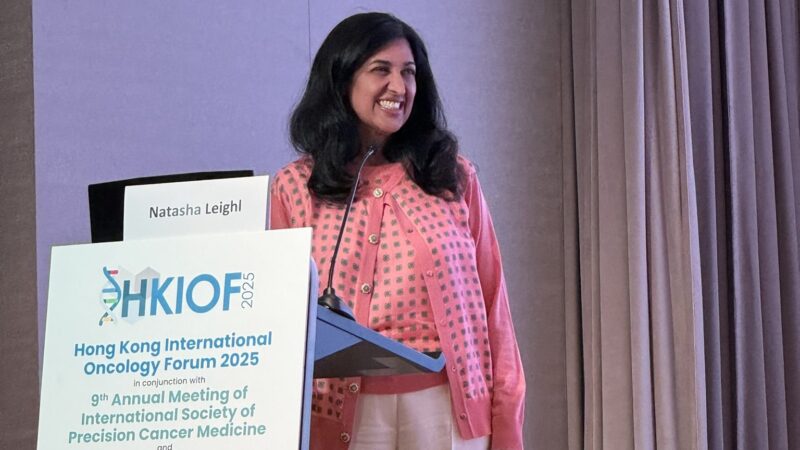 Herbert Loong: Amazing Talk by Prof. Natasha Leighl on the Development of ADCs in Lung Cancer at HKIOF25