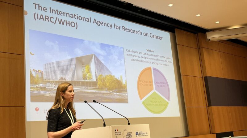 Hilary Robbins Presented at the G7 Cancer Conference on Poor Prognosis Cancers – IARC