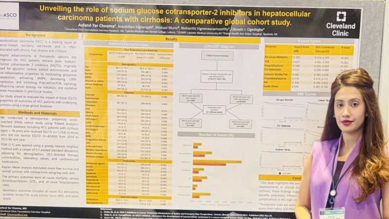 Mishall Munir Reflects on ASCO 2025 Experience as Co-Author on Oncology Project