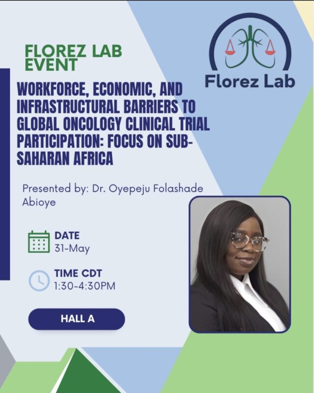 Oyepeju Abioye-Akintola: Thank you to the ecancer team for the wonderful interview at ASCO 2025
