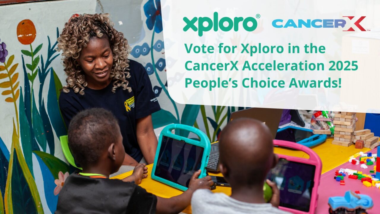 Vote for Xploro In the CancerX Accelerator 2025 People’s Choice Awards – World Child Cancer