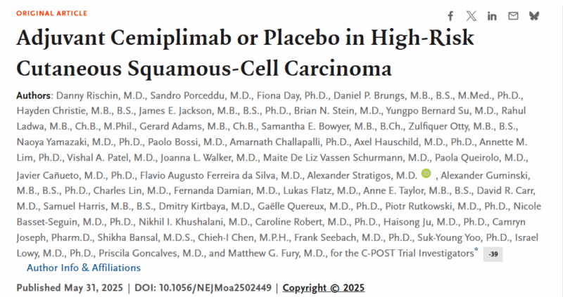 Loay Kassem: 11 Pivotal Trials From ASCO 2025 Published in The NEJM