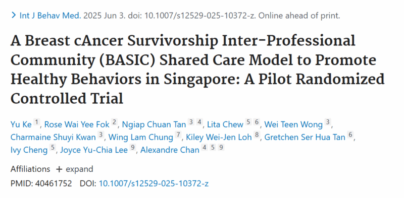 Cancer Survivorship 
