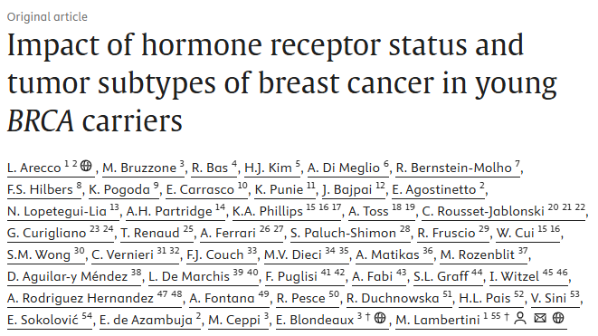 Luca Arecco Presented in Clinical Science Symposium at ASCO25 - New data from CARRIERS study