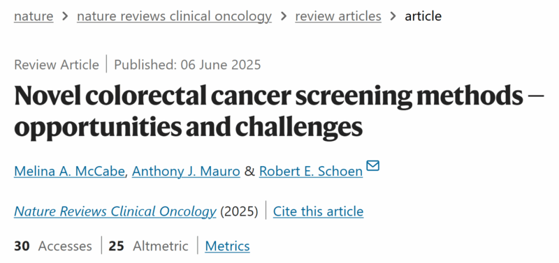 Goutham Sunny: Colorectal Cancer Screening - Evolving Landscape
