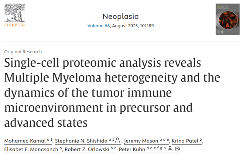 Myeloma Paper of the Day, June 9th, suggested by Robert Orlowski