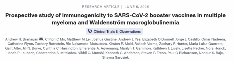 Myeloma Paper of the Day, June 15th, suggested by Robert Orlowski