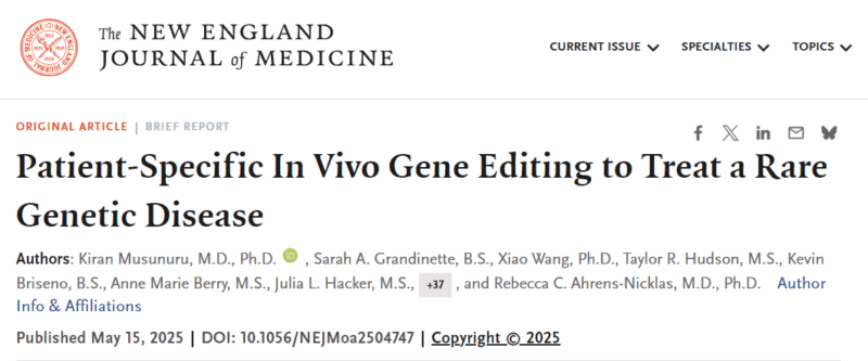 Samuel Hume: Top 5 Advances In Medicine in May