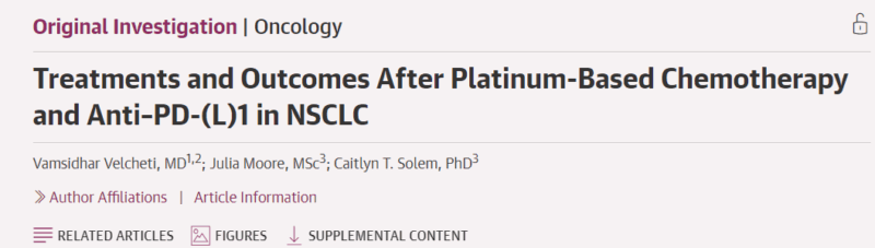 Aakash Desai: Our Commentary on Real-World Treatment Patterns After Platinum + IO in Advanced NSCLC