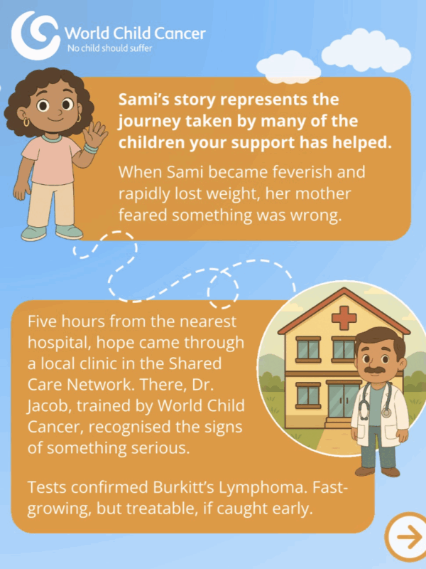 A Child’s Journey Through Cancer Care: Sami’s Story - World Child Cancer